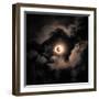 Beautiful Shot of the Solar Eclipse-Wirestock-Framed Photographic Print