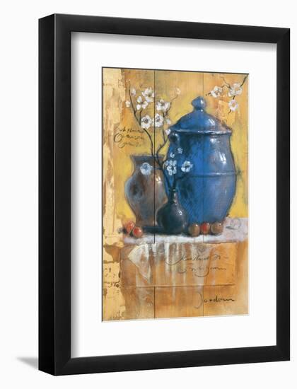 Beautiful Silence in Blue-Joadoor-Framed Art Print