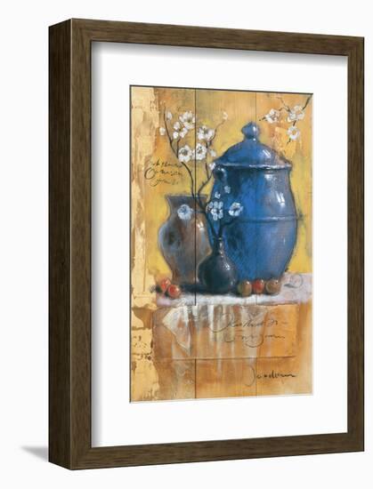 Beautiful Silence in Blue-Joadoor-Framed Art Print