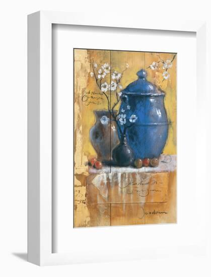 Beautiful Silence in Blue-Joadoor-Framed Art Print