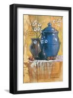 Beautiful Silence in Blue-Joadoor-Framed Art Print