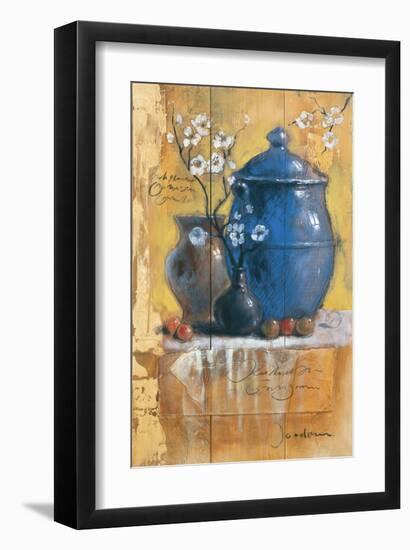 Beautiful Silence in Blue-Joadoor-Framed Art Print