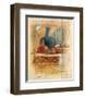 Beautiful Silence in Brown I-Joadoor-Framed Art Print