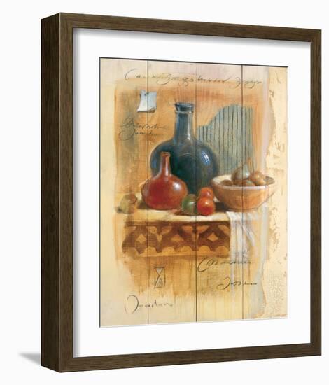 Beautiful Silence in Brown I-Joadoor-Framed Art Print