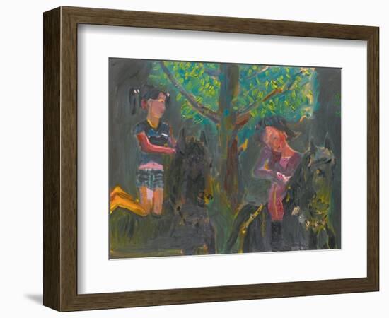 Beautiful Sister Flower-Zhang Yong Xu-Framed Giclee Print