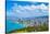 Beautiful Skyline of Oahu,Hawaii-Lorcel-Stretched Canvas