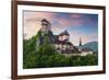 Beautiful Slovakia Castle at Sunset - Oravsky Hrad-TTstudio-Framed Photographic Print