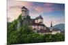 Beautiful Slovakia Castle at Sunset - Oravsky Hrad-TTstudio-Mounted Photographic Print