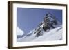 Beautiful Snow-Capped Peaks of the Caucasus Mountains.-yykkaa-Framed Photographic Print