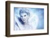 Beautiful Snow Queen-luckybusiness-Framed Photographic Print