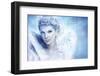 Beautiful Snow Queen-luckybusiness-Framed Photographic Print