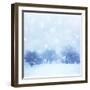 Beautiful Snowy Landscape-Anna Omelchenko-Framed Art Print