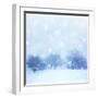 Beautiful Snowy Landscape-Anna Omelchenko-Framed Art Print