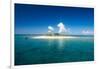 Beautiful South Sea island, Mamanuca Islands, Fiji, South Pacific-Michael Runkel-Framed Photographic Print