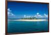 Beautiful South Sea island, Mamanuca Islands, Fiji, South Pacific-Michael Runkel-Framed Photographic Print