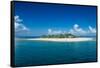 Beautiful South Sea island, Mamanuca Islands, Fiji, South Pacific-Michael Runkel-Framed Stretched Canvas