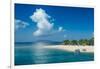 Beautiful South Sea island, Mamanuca Islands, Fiji, South Pacific-Michael Runkel-Framed Photographic Print