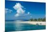 Beautiful South Sea island, Mamanuca Islands, Fiji, South Pacific-Michael Runkel-Mounted Photographic Print