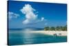 Beautiful South Sea island, Mamanuca Islands, Fiji, South Pacific-Michael Runkel-Stretched Canvas