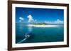 Beautiful South Sea island, Mamanuca Islands, Fiji, South Pacific-Michael Runkel-Framed Photographic Print