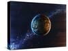 Beautiful Space Background-Forplayday-Stretched Canvas