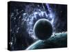 Beautiful Space Background-Forplayday-Stretched Canvas