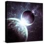 Beautiful Space Background-Forplayday-Stretched Canvas