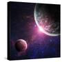 Beautiful Space Background-Forplayday-Stretched Canvas