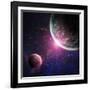 Beautiful Space Background-Forplayday-Framed Photographic Print