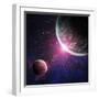 Beautiful Space Background-Forplayday-Framed Photographic Print