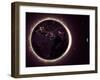 Beautiful Space Background-Forplayday-Framed Photographic Print