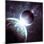 Beautiful Space Background-Forplayday-Mounted Photographic Print