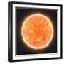 Beautiful Space Background-Forplayday-Framed Photographic Print