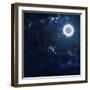 Beautiful Space Background-Forplayday-Framed Photographic Print