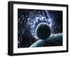 Beautiful Space Background-Forplayday-Framed Photographic Print