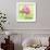 Beautiful Specimen of a Lotus Flower Nelumbo Elite Red with Open and Curled Leaf-Anyka-Framed Art Print displayed on a wall