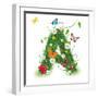 Beautiful Spring Letter "A"-Kesu01-Framed Premium Giclee Print