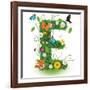 Beautiful Spring Letter "E"-Kesu01-Framed Art Print