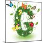 Beautiful Spring Letter "G"-Kesu01-Mounted Premium Giclee Print