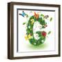 Beautiful Spring Letter "G"-Kesu01-Framed Art Print