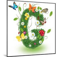 Beautiful Spring Letter "G"-Kesu01-Mounted Art Print