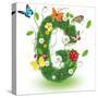 Beautiful Spring Letter "G"-Kesu01-Stretched Canvas