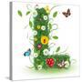 Beautiful Spring Letter "L"-Kesu01-Stretched Canvas