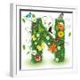 Beautiful Spring Letter "N"-Kesu01-Framed Premium Giclee Print