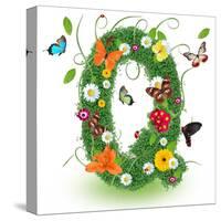 Beautiful Spring Letter "Q"-Kesu01-Stretched Canvas