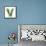 Beautiful Spring Letter "V"-Kesu01-Framed Stretched Canvas displayed on a wall