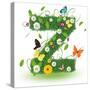 Beautiful Spring Letter "Z"-Kesu01-Stretched Canvas