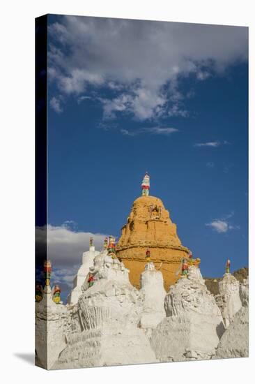 Beautiful Stupa in Downtown-Guido Cozzi-Stretched Canvas