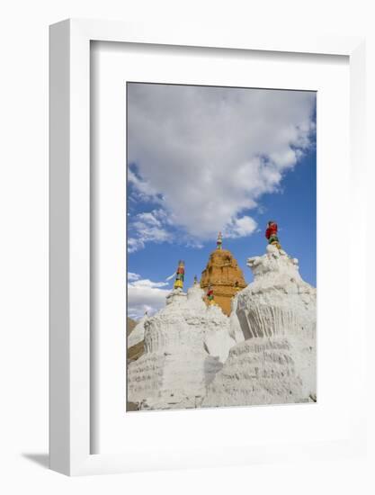 Beautiful Stupa in Downtown-Guido Cozzi-Framed Photographic Print