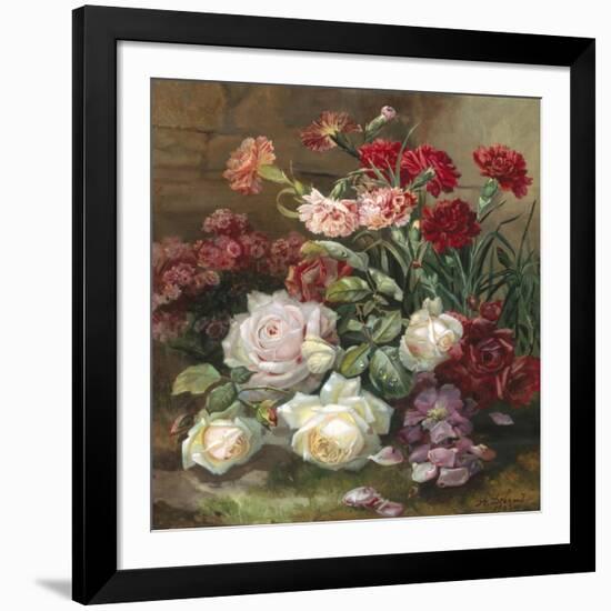 Beautiful Summer Flowers-Alexandre Debrus-Framed Giclee Print